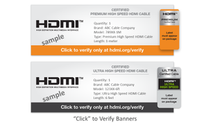  HDMI Cable Verification Banner Program
