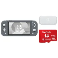 Nintendo Switch Lite + carry case + 128GB memory card | $288 $252 at Best Buy