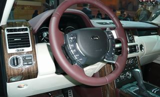Interior of Range Rover Autobiography Ultimate