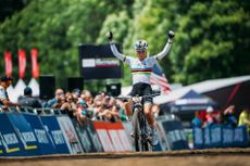 Pauline Ferrand-Prévot wins WHOOP UCI Mountain Bike World Series round four in Val di Sole