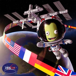 Kerbal Space Program is celebrating the 20th anniversary of continuous human habitation on the International Space Station.