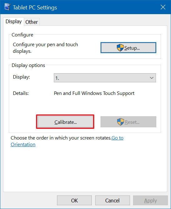How to calibrate a touchenabled display on Windows 10 Windows Central