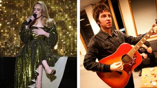 Adele and Noel Gallagher