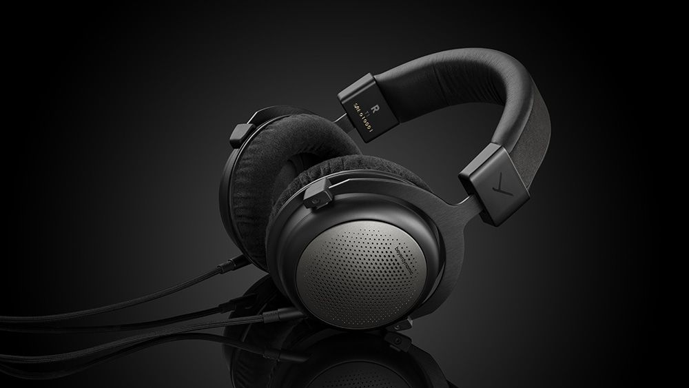 Beyerdynamic T1 on a black background