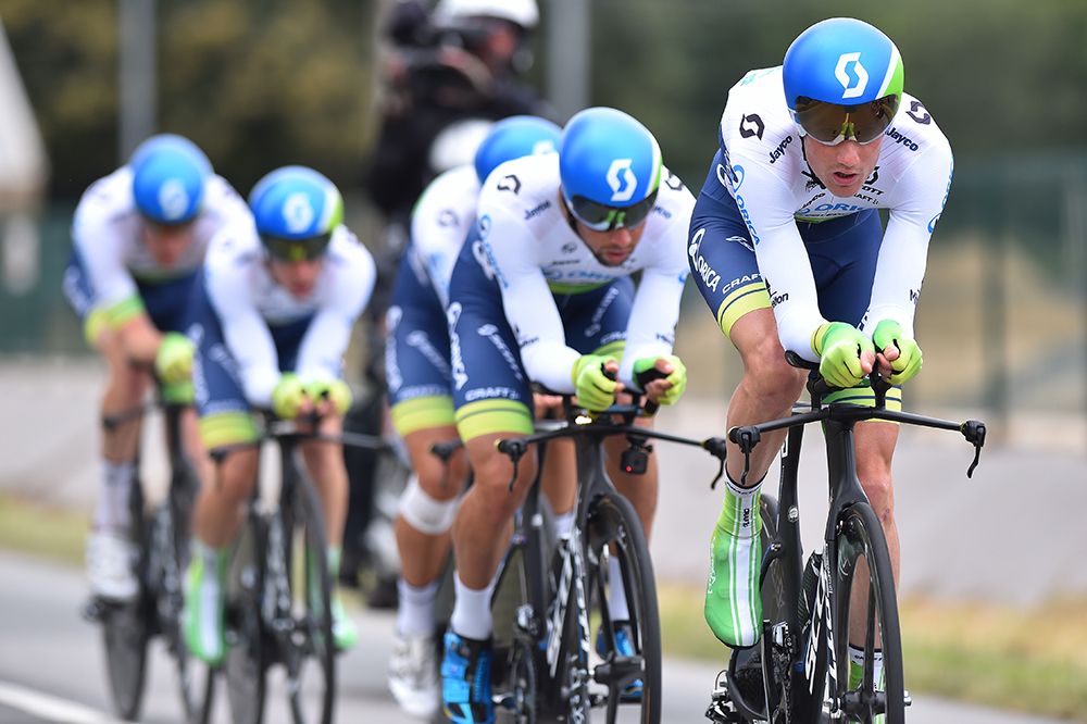 Orica-GreenEdge were down a few men for the TTT
