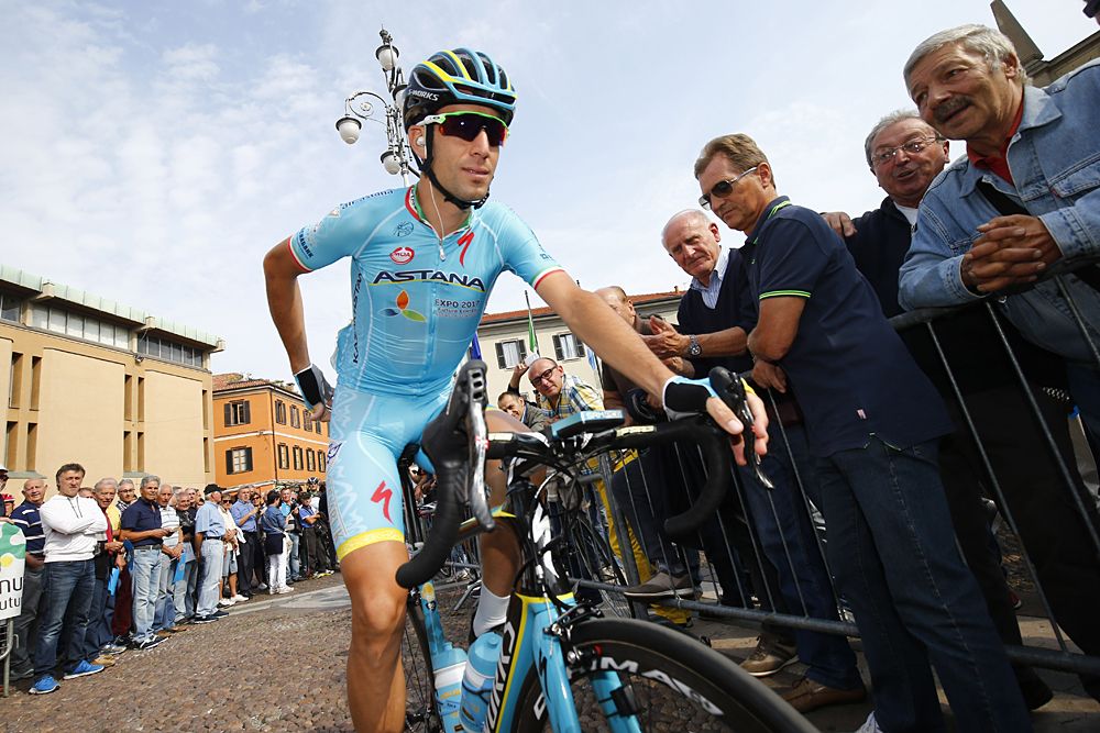 Vincenzo Nibali (Astana) at Tre Valli Varesine