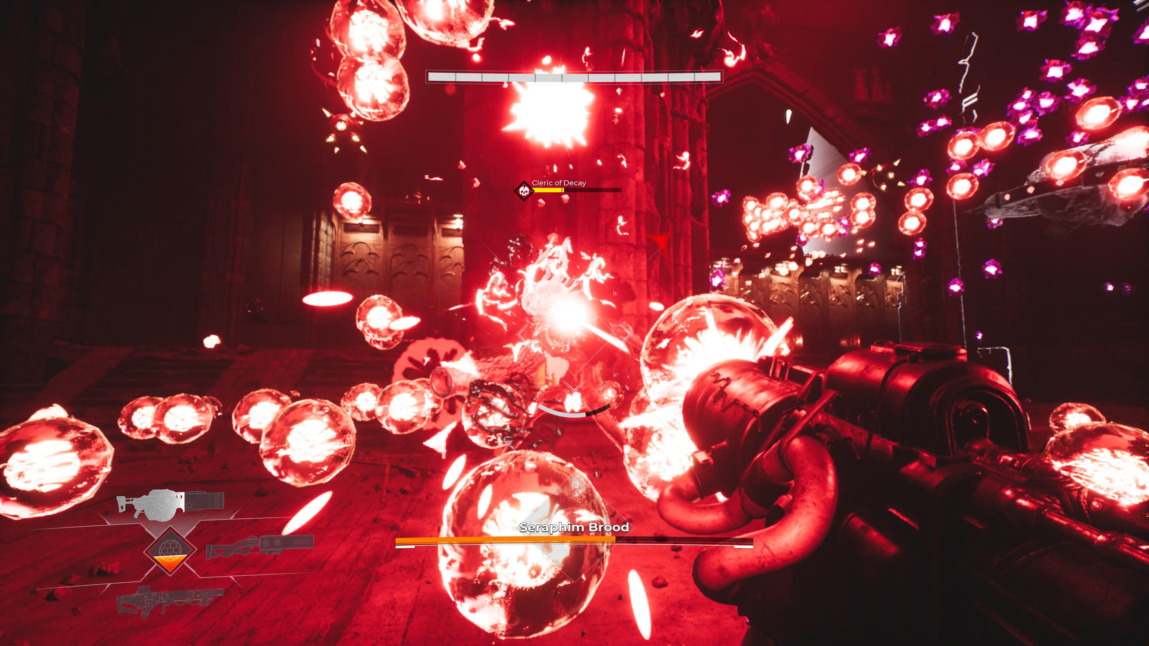 Screens from game Luna Abyss