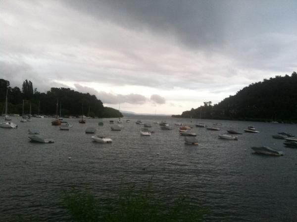 Not your average or expected Chilean scene - Pucon Bay.