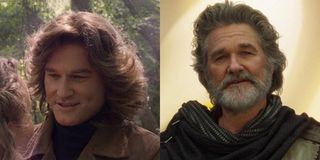 Kurt Russell Young and old as ego