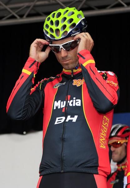 Alejandro Valverde (Spain) is expected to be a contender for the world championship today.