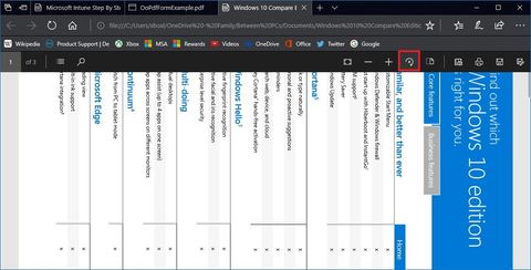 How To Use Microsoft Edge As A PDF Reader In The Windows 10 Fall ...