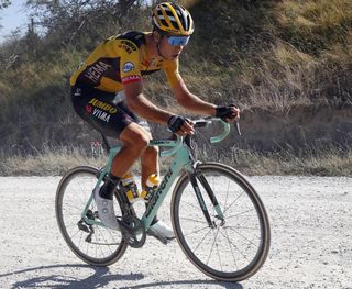 Wout Van Aert on his Bianchi Oltre XR4