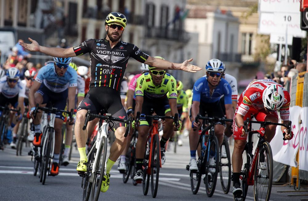 Riccardo Stacchiotti (Giotti Victoria-Palomar) had time to celebrate
