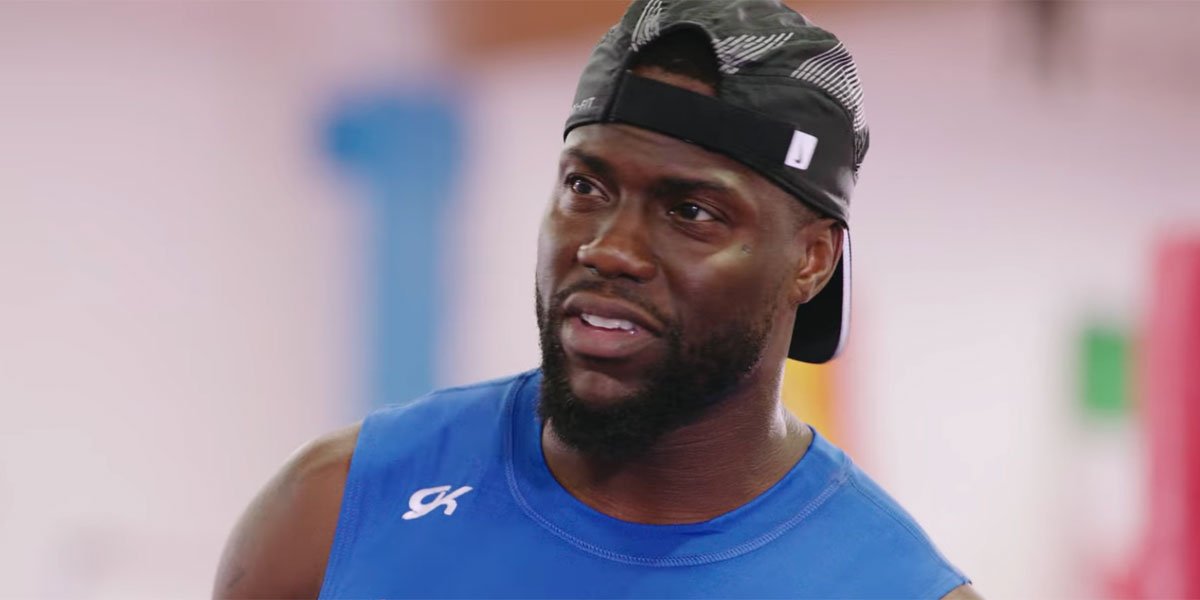 Kevin Hart What the Fit exercise screenshot from YouTube