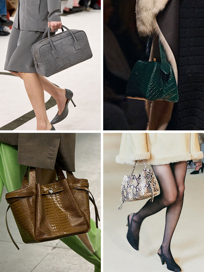 Fall/winter 2025 bag trend: Exotics
