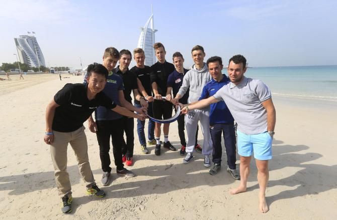 The stars are on show for the 2014 Dubai Tour