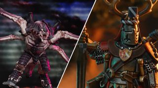 Tyranid and Bretonnian knight miniatures revealed at Warhammer Fest 2023