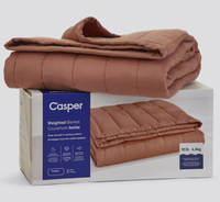 Casper Weighted Blanket: was $169 now $74 @ Casper
The Casper Weighted Blanket is available in 10, 15, and 20-pound sizes. It hugs your body with a cozy, calming feel while simultaneously circulating air away from your body. 