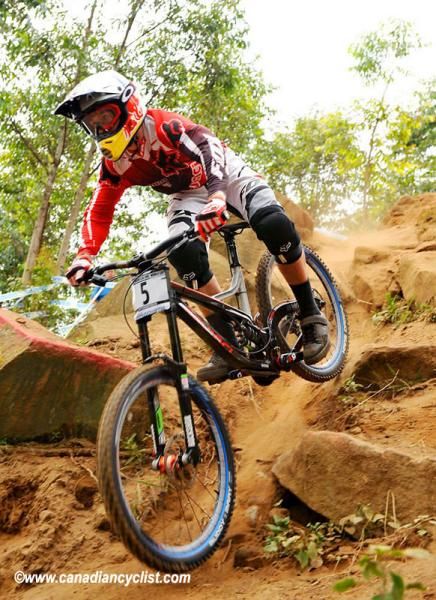 Steve Smith (Can) Devinci Global Racing, qualified 3rd
