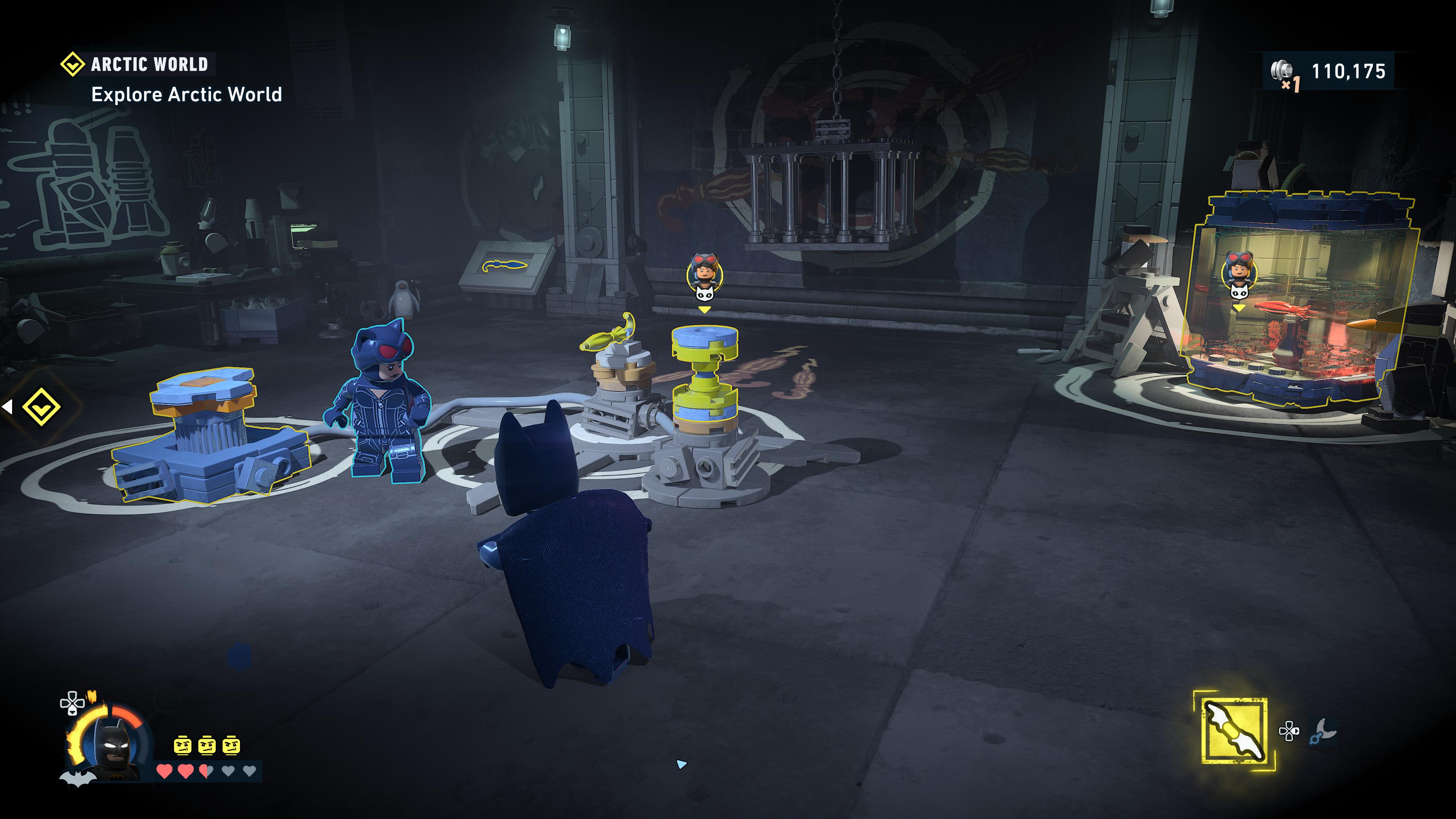 How to get the Gothic Red Brick in Lego Batman Legacy of the Dark Knight