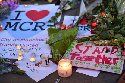 Tributes after Manchester attack.