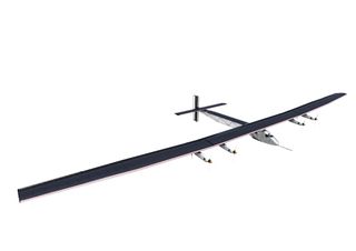 Solar Impulse 2's wingspan stretches 236 feet (72 meters), which is longer than a Boeing 747 commercial jet.