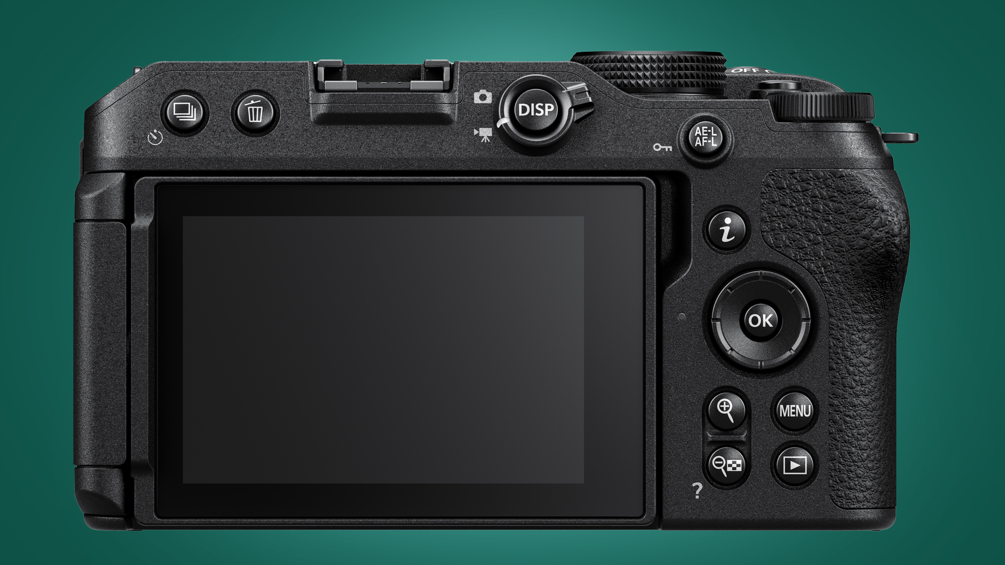 Nikon Камера Z30 на зеленом фоне