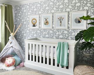 Giovanni Fletcher gender neutral nursery styled by Wayfair