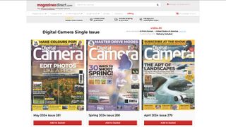 Landing page for Digital Camera magazine subscriptions on the Magazines Direct website: https://www.magazinesdirect.com/az-single-issues/6936939/digital-camera-magazine-single-issue.html