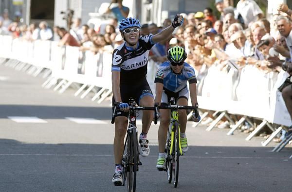 Noemi Cantele (Garmin-Cervelo) outsprinted Tatiana Guderzo (SC MCipollini Giordana) to win her first elite road championship.