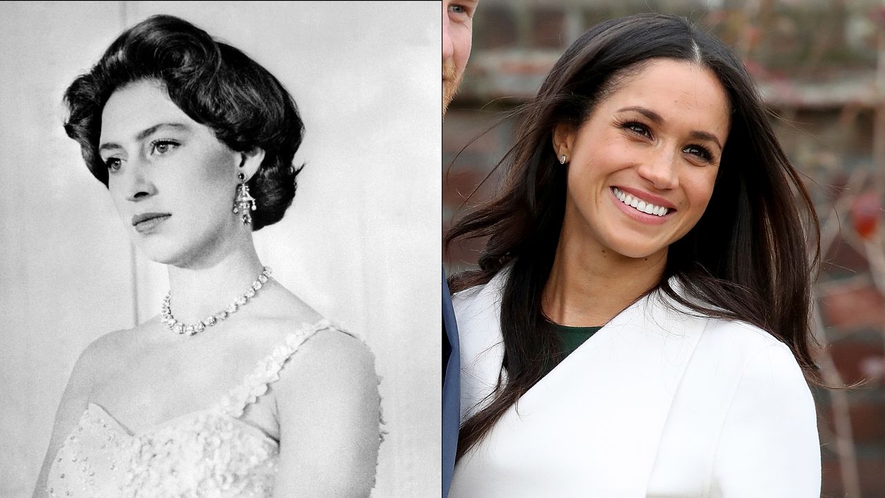 royal beauty - princess margaret, meghan markle