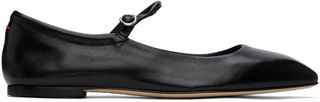 Black Uma Ballerina Flats