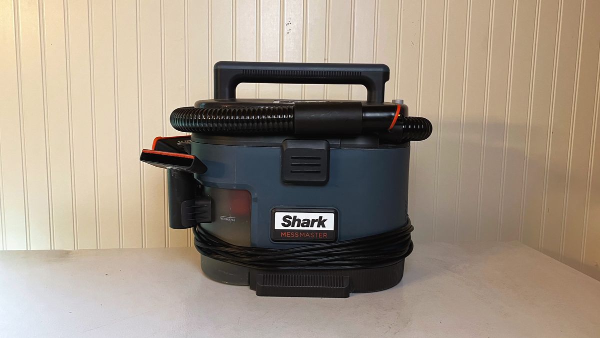 Shark MessMaster WetDry Vacuum being tested in writer&#039;s home