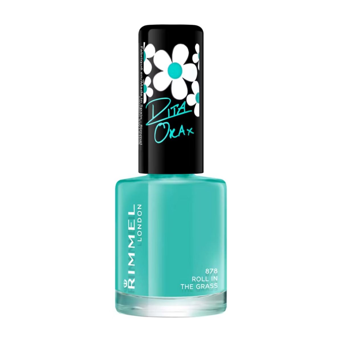 Rimmel 60 Seconds Super Shine Nail Polish 878 Roll In The Grass