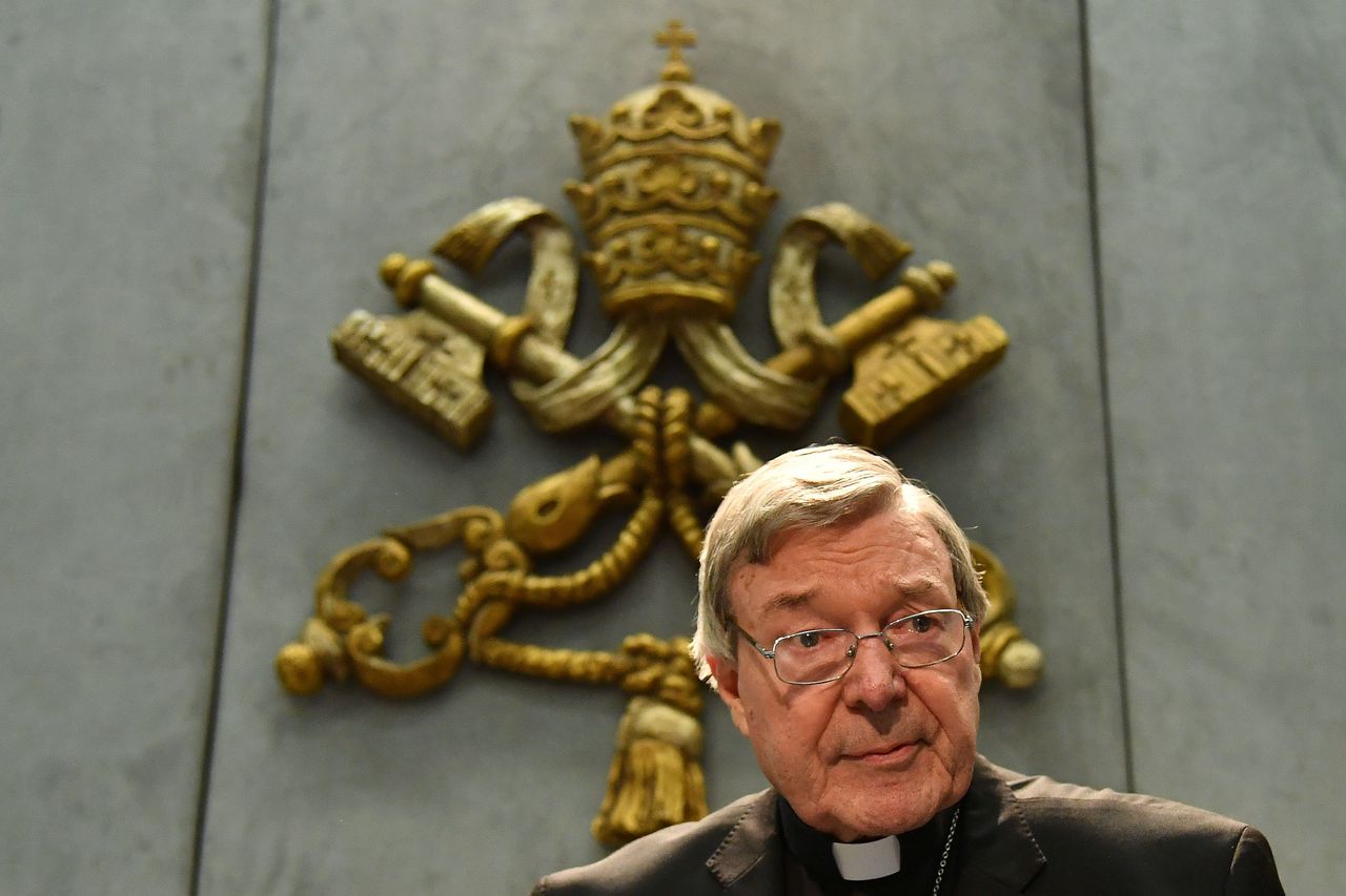 Cardinal Pell at Vatican city