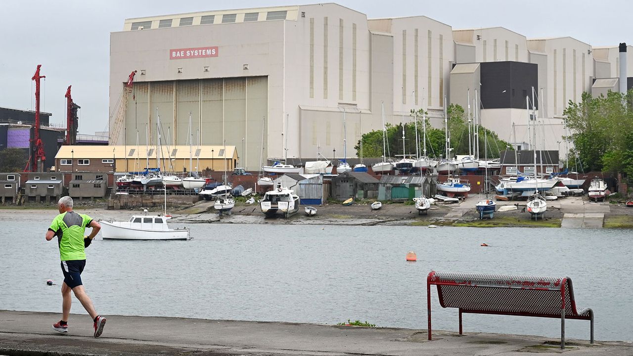 BAE Systems plant, Barrow © PAUL ELLIS/AFP via Getty Images