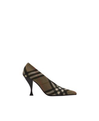 Women's Check Cameo High Pumps