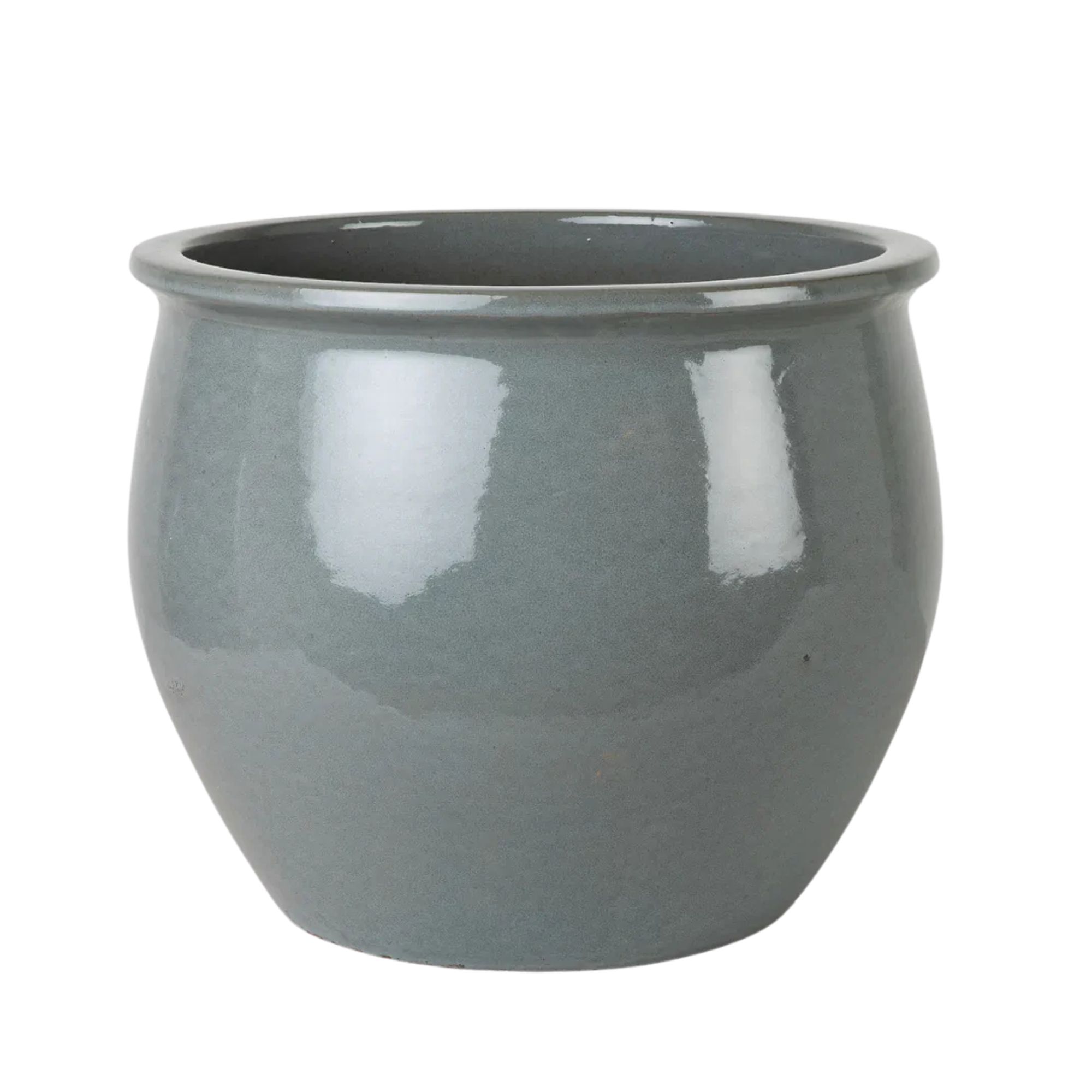 Garden Trading, Ettington Planter in Gray Ceramic
