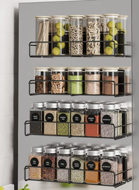 Kitchen Wall Spice Rack - Small Changes Big Impact - The Honeycomb