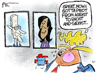 Political cartoon