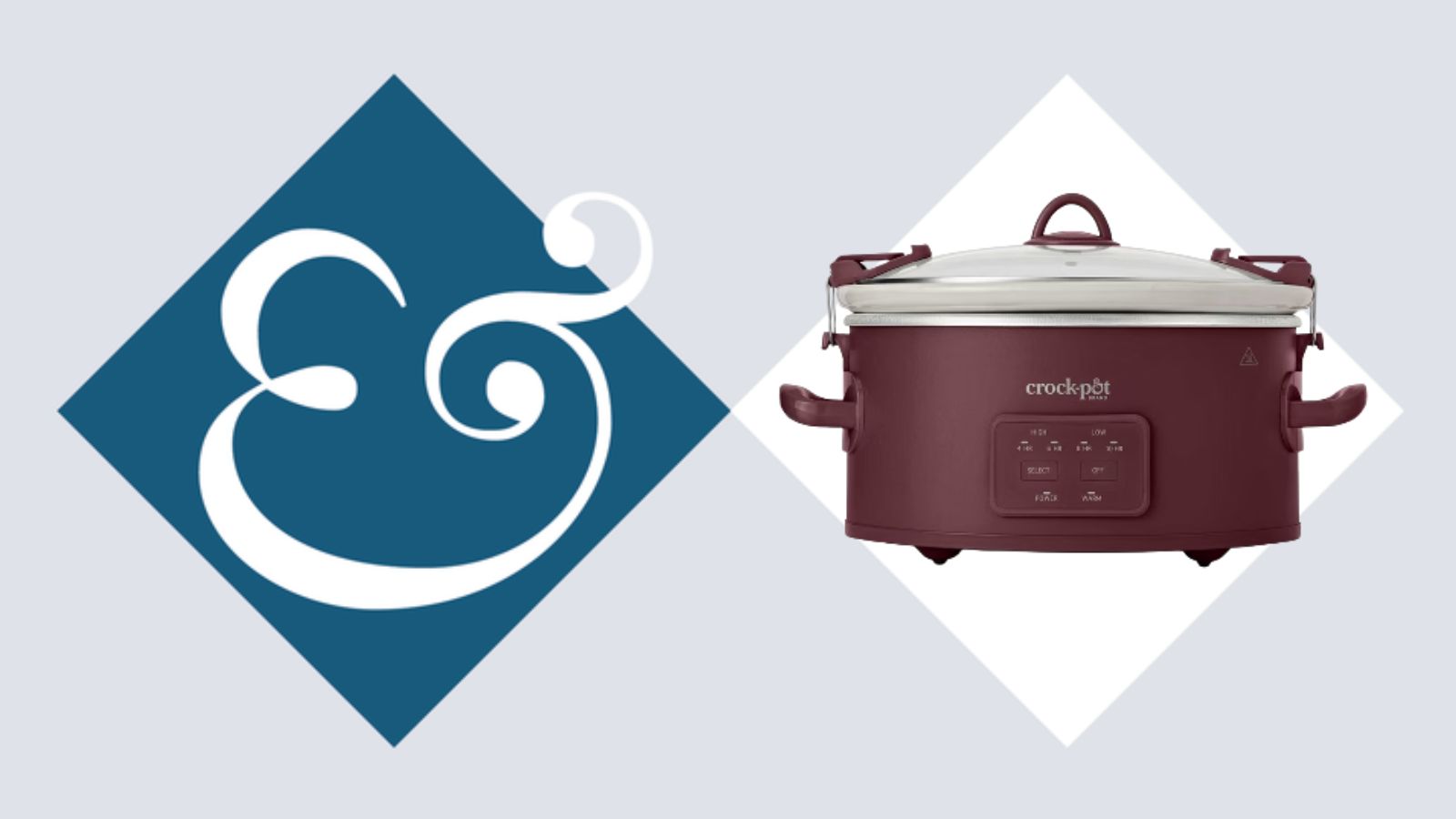 CrockPot Cook &amp; Carry in Lambrusco on H&amp;G Product Hero Template