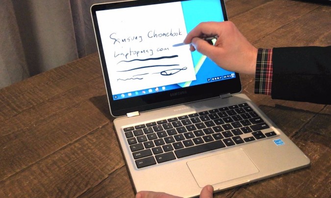 samsung chromebook plus pen