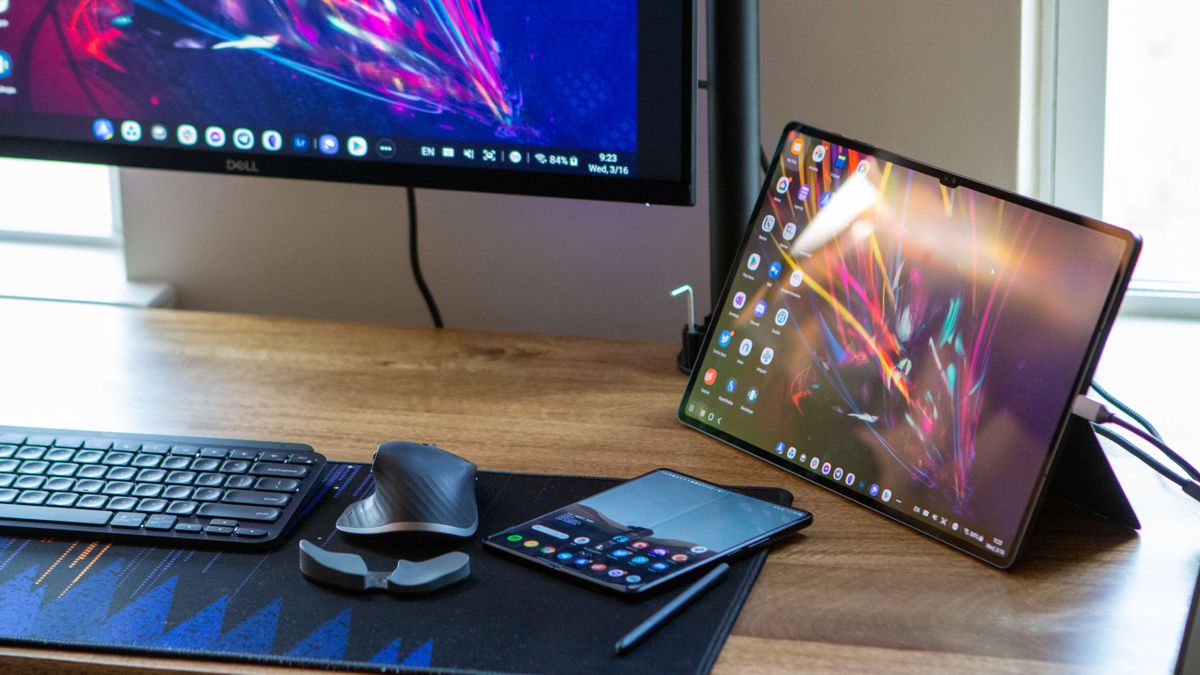 samsung dex phone to tablet