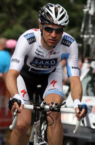 Jens Voigt (Saxo Bank) will help lead Saxo Bank in Missouri, 7 weeks after Tour de France crash
