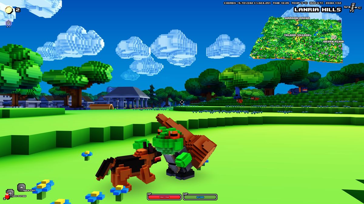 Cube World, a voxel RPG