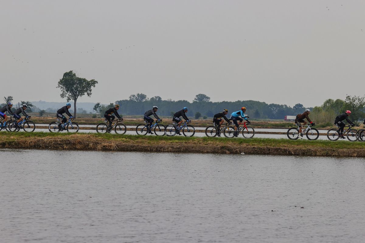 Giro dItalia 2021 104th Edition 3rd stage Biella Canale 190 km 10052021 Scenery photo Luca BettiniBettiniPhoto2021