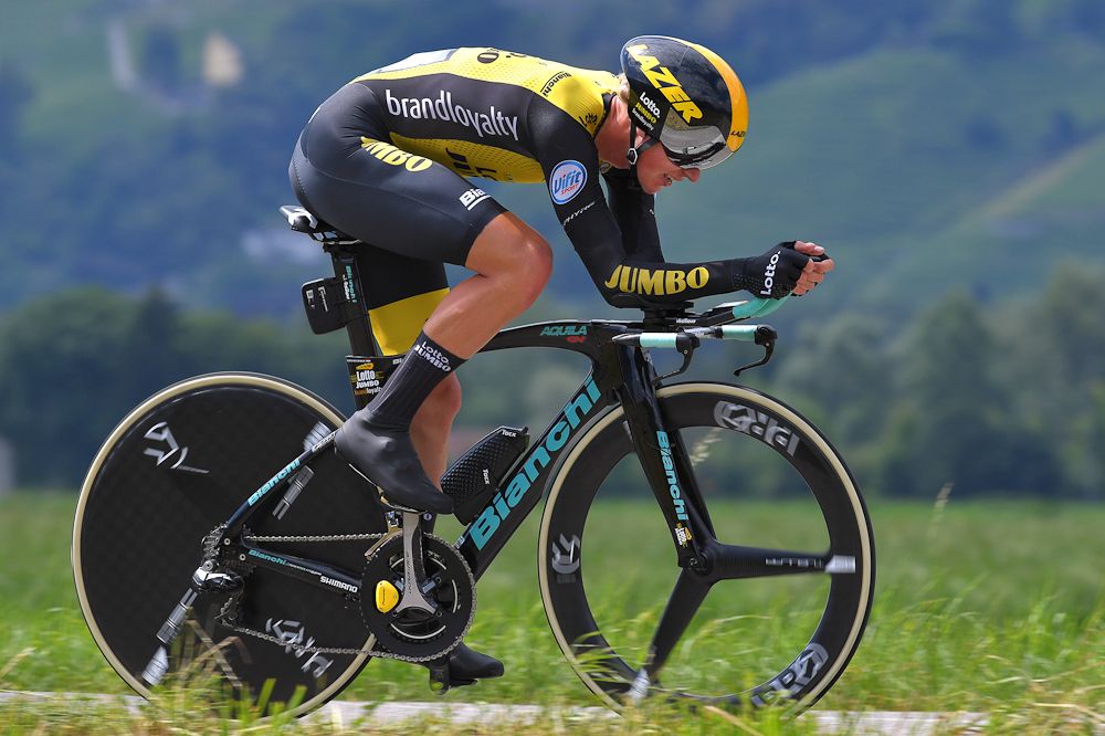 Koen Bouwman of The Netherlands and Team LottoNL - Jumbo
