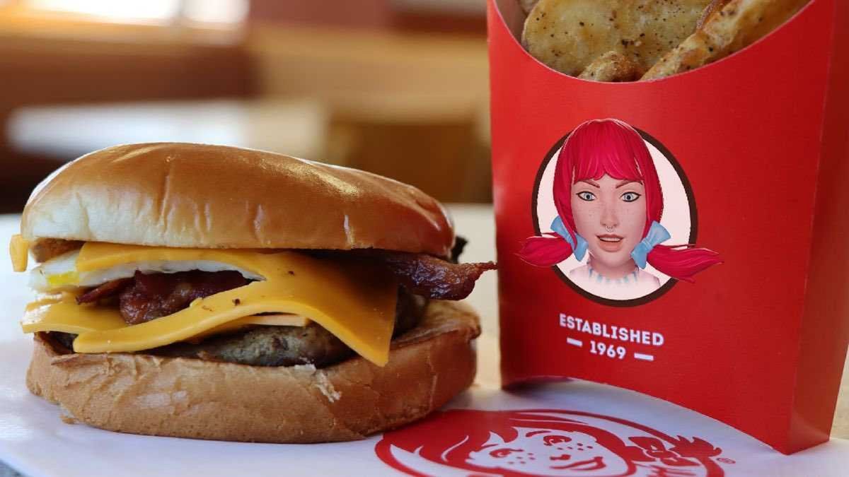 Twitter user @abrxsivee mocks up a Wendy&#039;s meal with The Imagined