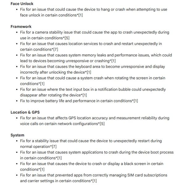 Google details a lost list of fixes in its June 2026 security update for Pixel phones.