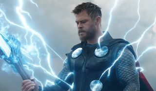 Chris Hemsworth as Thor in Avengers: Endgame